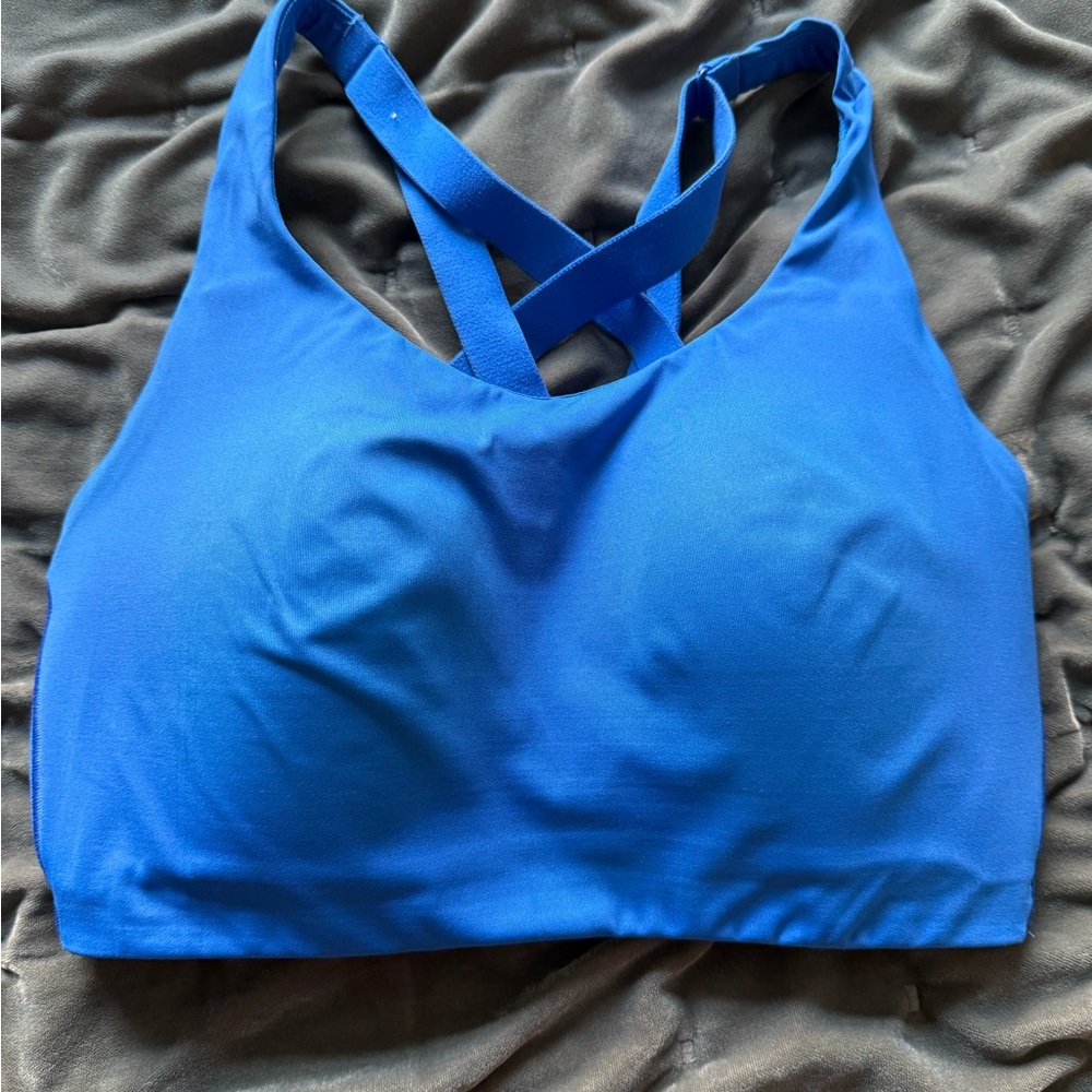 lululemon Energy Bra High Support, B-DDD Cups Blazer Blue Tone - Picture 2 of 4
